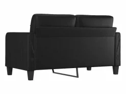 vidaxl Sofá de 2 plazas de cuero sintético 140 cm