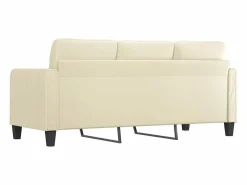 Clicnbuy Sofá de 3 plazas de cuero sintético color 180 cm
