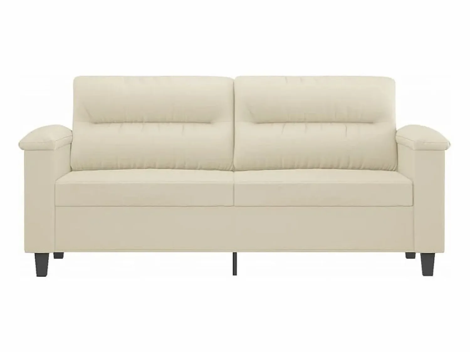 Sale Sofá de 2 plazas de cuero sintético color 140 cm Sofás De Piel Sintética