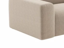 Online Maison Céphy Sofá de 3 plazas de pana estilo design POGNI de Beige