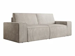 New Vente-unique Sofá de 3 plazas de pana design AMELIA Beige