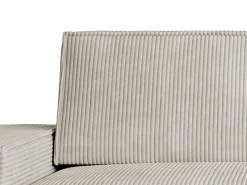 New Vente-unique Sofá de 3 plazas de pana design AMELIA Beige