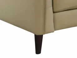 Hot Vente-unique Sofá de 3 plazas de piel de búfalo color SALVI Beige