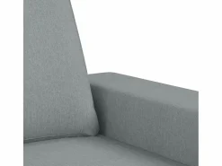 Clicnbuy Sofá de 3 plazas de tela claro 180 cm