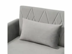 OKWISH Sofá de 2 plazas de terciopelo , con respaldo y reposabrazos ajustables, de diseño moderno, para salón o dormitorio
