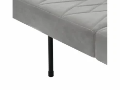 OKWISH Sofá de 2 plazas de terciopelo , con respaldo y reposabrazos ajustables, de diseño moderno, para salón o dormitorio