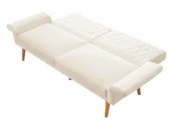 OKWISH Sofá de 2 plazas de terciopelo , con respaldo y reposabrazos ajustables, de diseño moderno, para salón o dormitorio