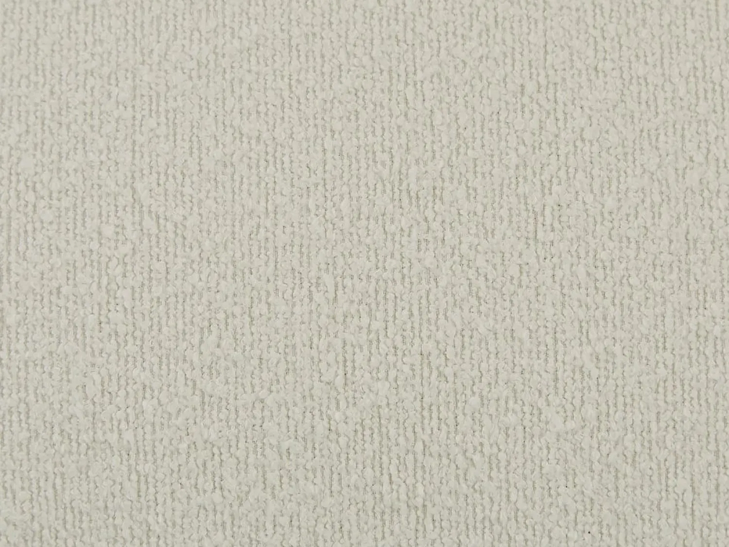 Clearance Vente-unique Sofá de 3 plazas en tela bouclé color blanco OVOTAS Marfil
