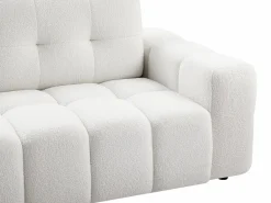 Hot Sofá de 3 plazas en tela bouclé estilo diseño SOPELANA Sofá - 3 Plazas