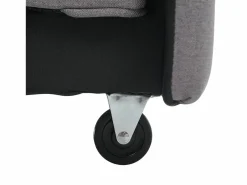 Sofá de 2 plazas extraíble - Sofá relax con bolsillos laterales y 2 cojines - Lino Sofá Relax
