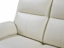 Clearance Sofá de 3+1 plazas relax de piel de búfalo PAKITA Conjunto Sofá Y Sillón