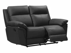 Vente-unique Sofá de 3+2 plazas relax de piel de búfalo PAKITA