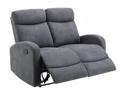 Clearance Sofá de 3+2 plazas relax de tela estilo contemporáneo EVELYN Conjunto Sofás