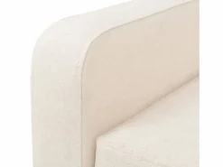 Sale Clicnbuy Sofá de 2 plazas tela crema Blanco