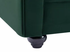 New Sofá de 3 plazas y sillón de terciopelo CHESTERFIELD Conjunto Sofá Y Sillón