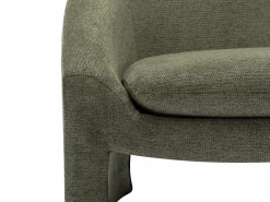 Online Sofá de 2 plazas y sillón de tela color OSSANA Conjunto Sofá Y Sillón