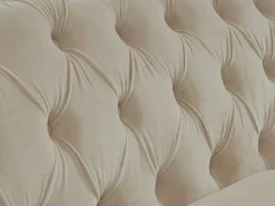 Clearance Sofá de 3 y 2 plazas de terciopelo CHESTERFIELD Conjunto Sofás