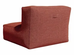 Discount MYLIA Sofá de jardín de 2 plazas de tela - - NOUMARA de Terracota