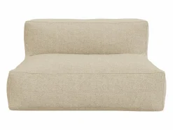 Sale MYLIA Sofá de jardín de 2 plazas de tela - - NOUMARA de Beige