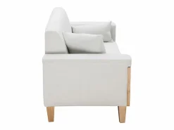 Best Sofá diseño 3 plazas roto patas madera FJORD Sofá Escandinavo