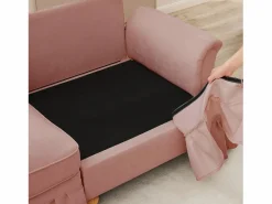 Best Sofá diseño brazos florales patas torneadas puf multifunción chenilla Sofá Modular