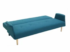 Clearance Miliboo Sofá diseño convertible OSCAR Azul