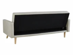 Concept-Usine Sofá escandinavo convertible 3 plazas de tela WOODEN