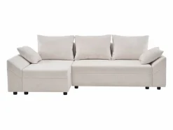 Discount Sofá esquinero convertible y reversible "Vaugirard II" en tejido texturizado - 3 plazas - Sofá Cama|Sofá Rinconera