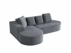 KOMHTOM Sofá modular con chaise longue en L, asiento profundo, relleno de espuma comprimida, color .