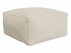 Vente-unique Sofá modular con puf de Respaldo NOUMARA