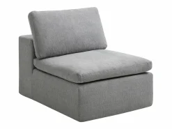 Online Vente-unique Sofá modular de 3 plazas en tela color CORTOLINE Gris