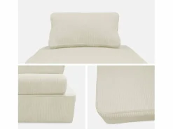 Clearance Sofá modular de pana, 2 plazas Sofá Modular
