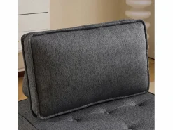 Sofá modular diseño modular confortable resistente contrachapado oscuro