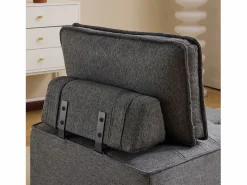 Sofá modular diseño modular confortable resistente contrachapado oscuro