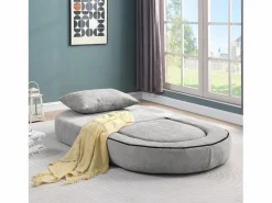 Discount Sofá modular fácil de mover tejido suave en chenilla ideal para habitación de invitados Sofá Modular