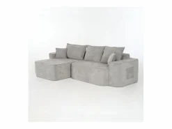 Sale Sofá modular ángulo izquierdo - Chenilla - 3 cojines y 2 orejeros - 262x144x65cm Sofás Club
