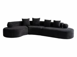 DripeX Sofá modular ángulo izquierdo Chenilla - 5 Plazas - 4 orejeros - - 327x215x65cm