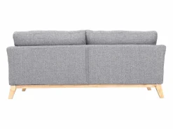 New Sofá nórdico 3 plazas desenfundable patas madera OSLO Sofá Escandinavo|Sofá - 3 Plazas