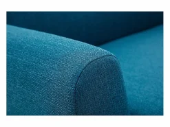 Best Sofá nórdico 2 plazas petróleo y madera de caucho maciza PURE Sofá Escandinavo