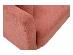 Online Miliboo Sofá nórdico 2 plazas con funda desenfundable efecto aterciopelado color OSLO Terracota