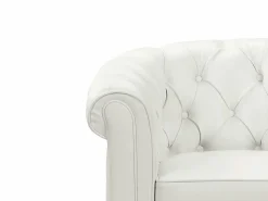 Sale Sofá 3p + 2 sillones CHESTERFIELD - Piel sintética - Conjunto Sofá Y Sillón