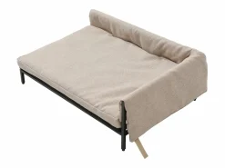 Online Vente-unique Sofá para mascotas de lino Taupe, beige L. 80 x P. 58 x Alt. 28 cm SIPARIA Marru00f3n / Beige