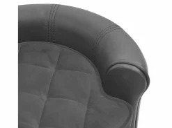 Discount Sofá para perros felpa y cuero sintético 48x48x32 cm Cama De Animales De Compañía
