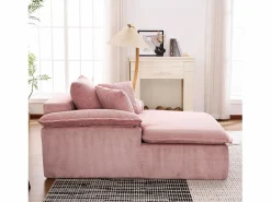 Hauss Spole Sofá reclinable de 1 plaza - Sillón de pana - No requiere montaje -