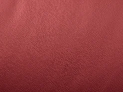 Clearance Sofá reclinable de 2 plazas AROMA en piel de vacuno roja Sofá Relax