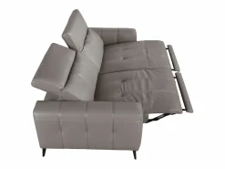Best Angel Cerda Sofá relax 2 plazas piel 6209 Gris