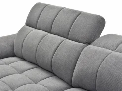 Clearance Sofá rinconera izquierda relax eléctrico en tela texturizada CELTIMO Sofá Relax