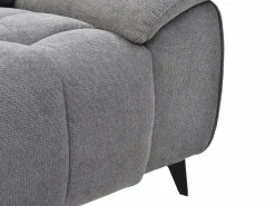 Clearance Sofá rinconera izquierda relax eléctrico en tela texturizada CELTIMO Sofá Relax