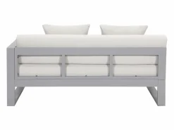 MYLIA Sofá rinconera de jardín modular de aluminio - - MOLOKAI de