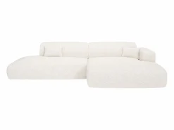 New Sofá rinconera derecha abierto en tela bouclé POGNI de Sofás Y Sillones